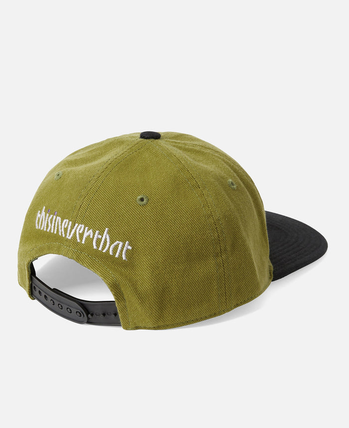 09 Snapback Cap (Olive)