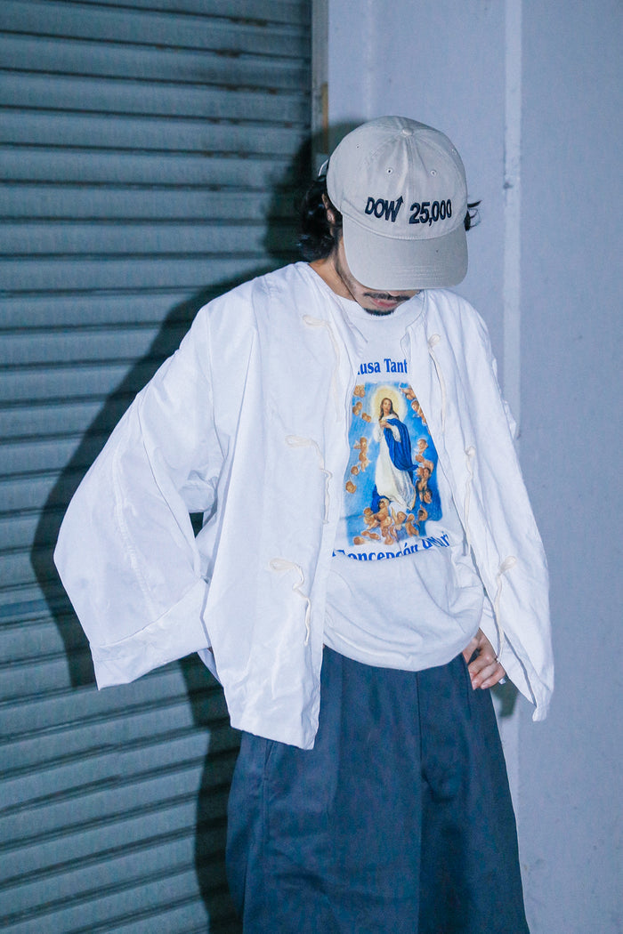 70-80's Italian Snow Camo L/S Shirts Modify