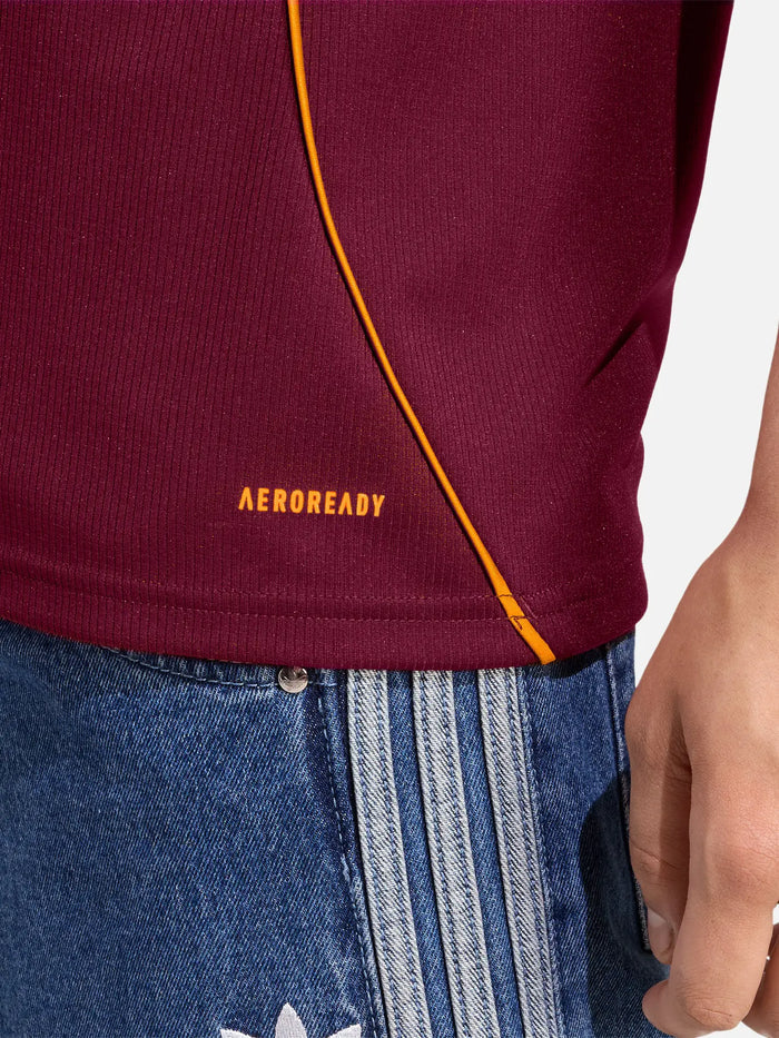ADIDAS ORIGINALS AS Roma 25/26 Home Jersey - Legacy Burgundy - Uncategorized FORMA