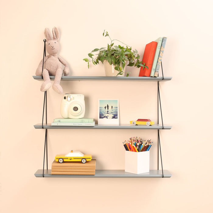 Babou Shelves 3-Levels Ciment Grey