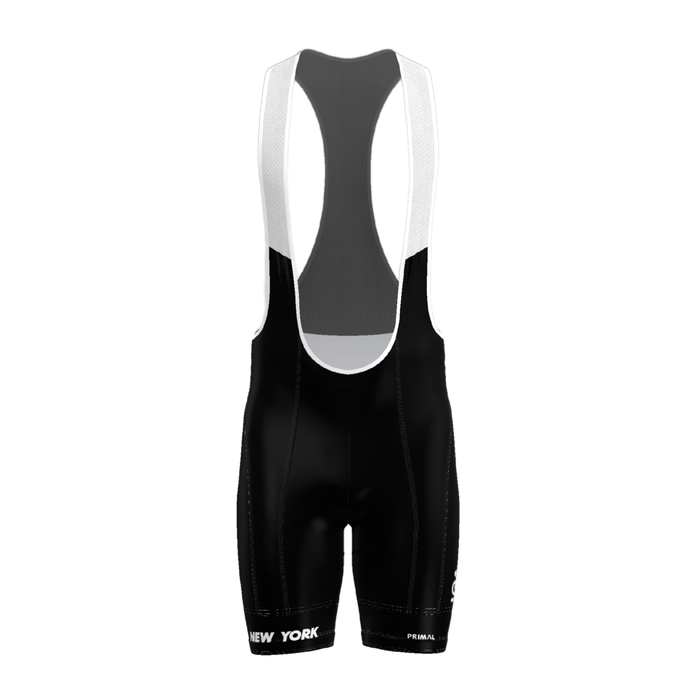 Bike New York Black Men's Prisma Bibs
