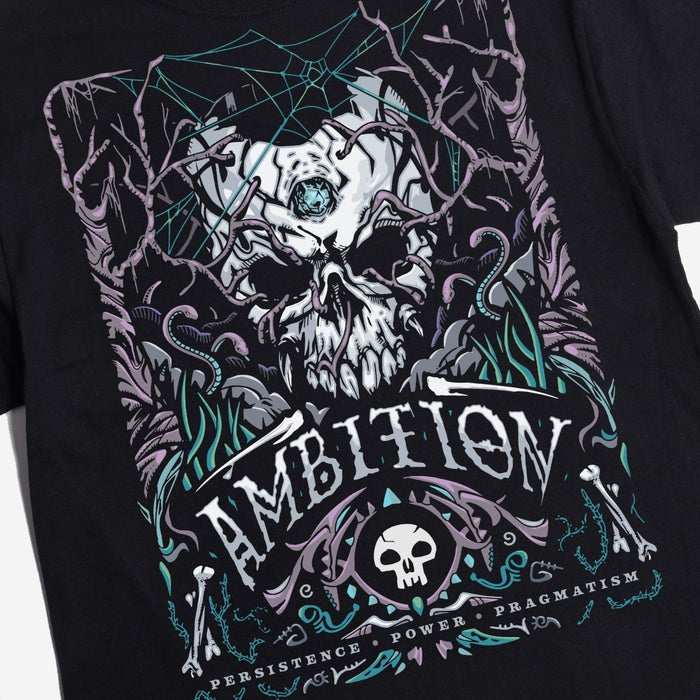 Black Mana Oversized Grail Tee - Heroes & Villains-Magic: The Gathering-T-Shirt