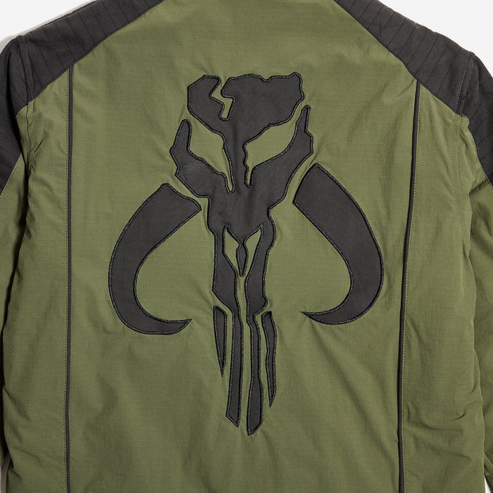 Boba Fett Moto Bomber Jacket - Heroes & Villains-Star Wars-Bomber Jacket
