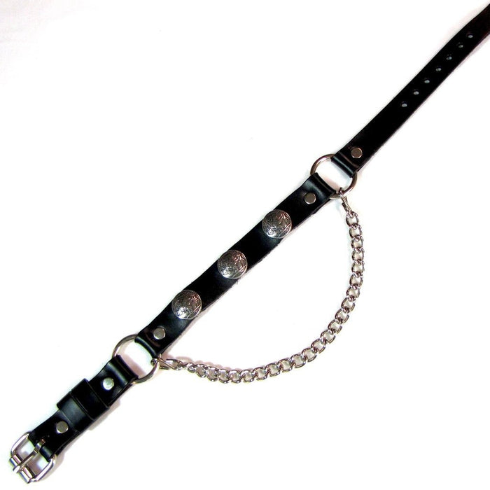 Boot Straps Buffalo Nickel Pair Black: Features:
3 Buffalo Nickel Conchos
Adjustable strap
Genuine Leather
Made In USA
Not