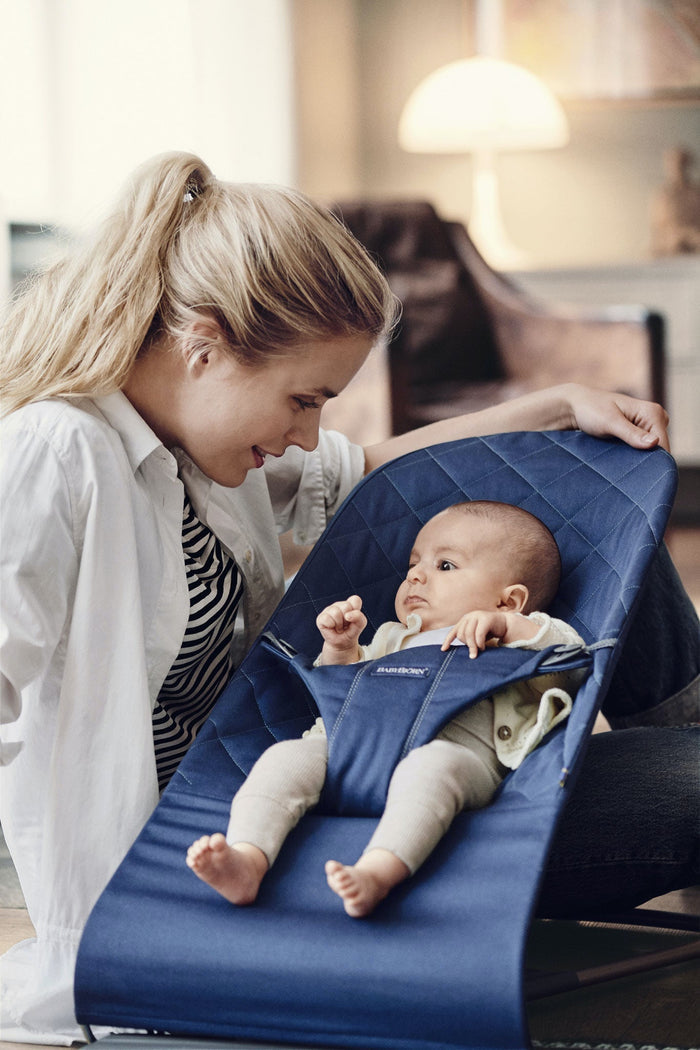 Babybjorn Bouncer Bliss Cotton Midnight Blue Lebanon