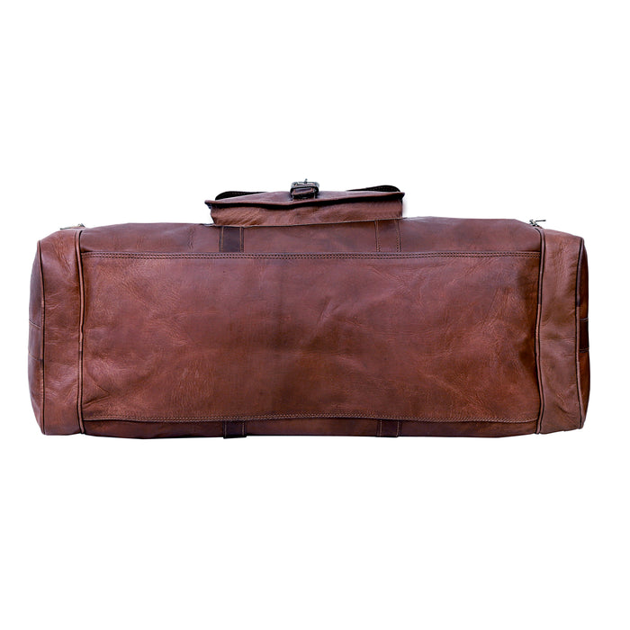 Braxton Genuine Leather Duffel Bag for Men