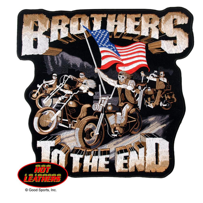 Brothers To The End 5 Inch: Description
All patches feature a heat- sealed backing