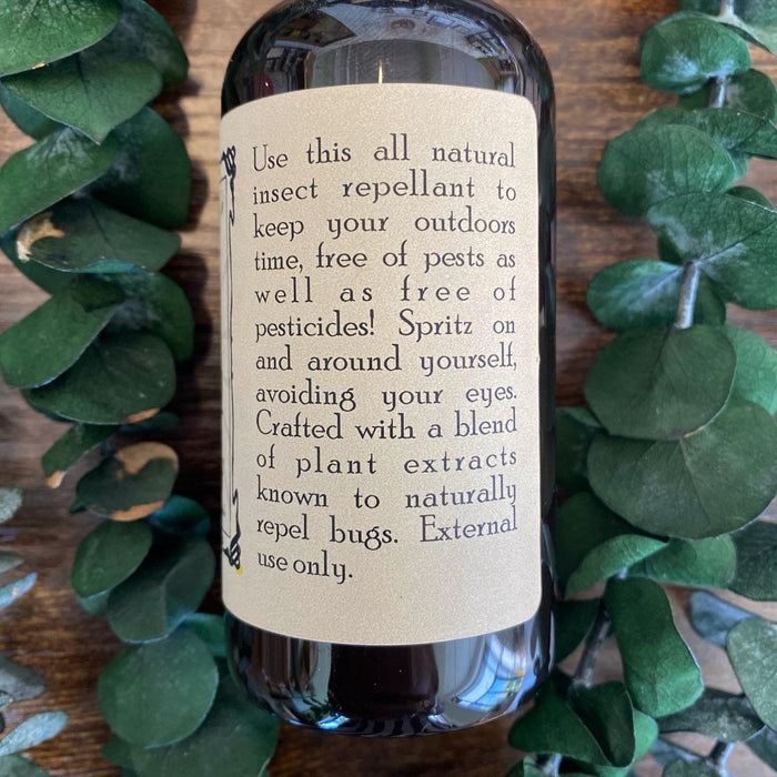 Buzz Off! All natural insect repellent