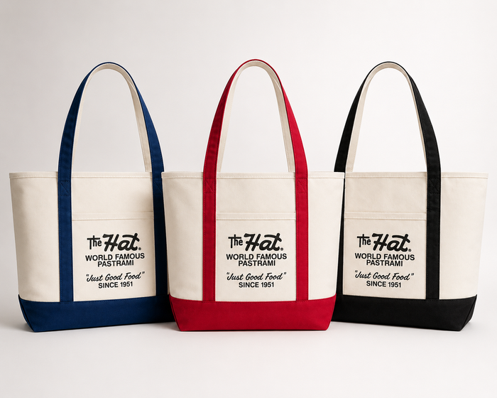 Canvas Tote Bag - Black