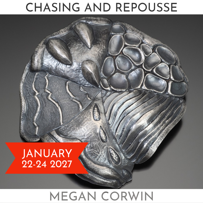 CLASS SUPPLY FEE: A Feast of Textures with Chasing and Repousse