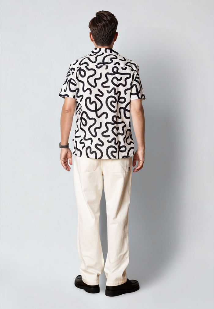 Clean Cut Copenhagen CLEAVE S/S SHIRT Skjorte S/S Navy