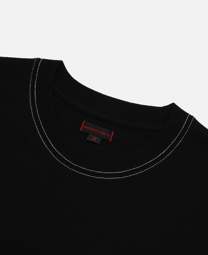CLOT Contrast Stitch T-Shirt (Black)