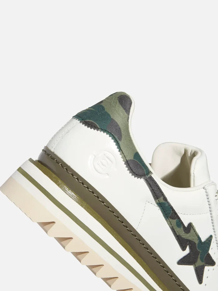 ADIDAS ORIGINALS CLOT x BAPE x adidas Superstar "Off White Olive Cargo" - Sneakers SNEAKER