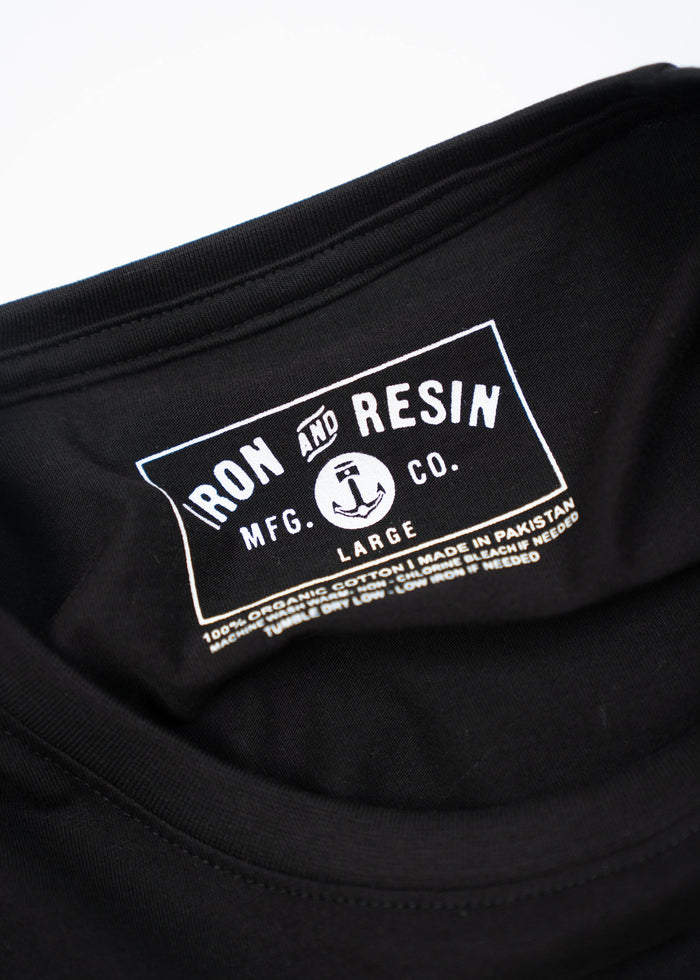 Coffee Whiskey Water Tee - Iron & Resin