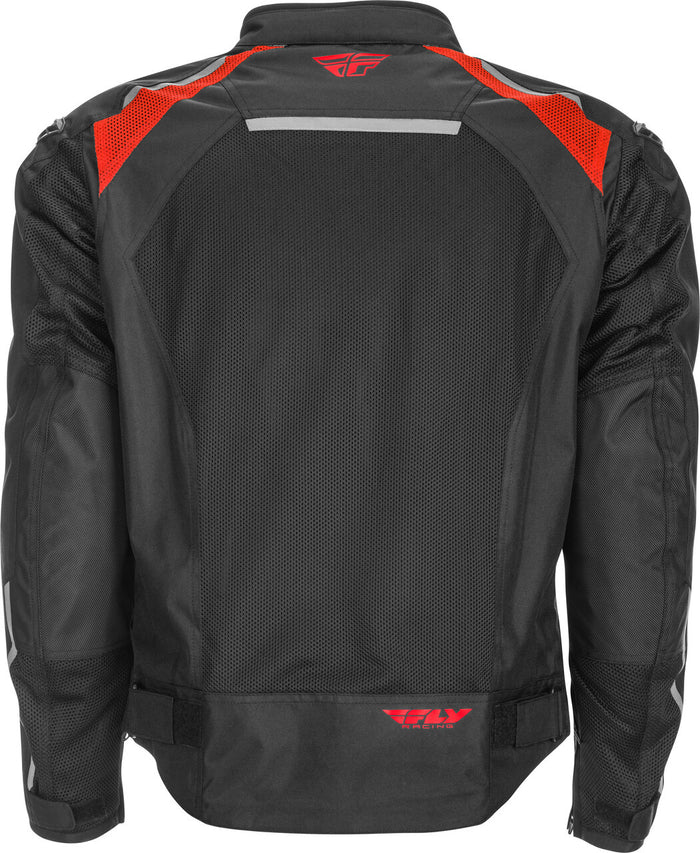 CoolPro Mesh Jacket – Black-Red