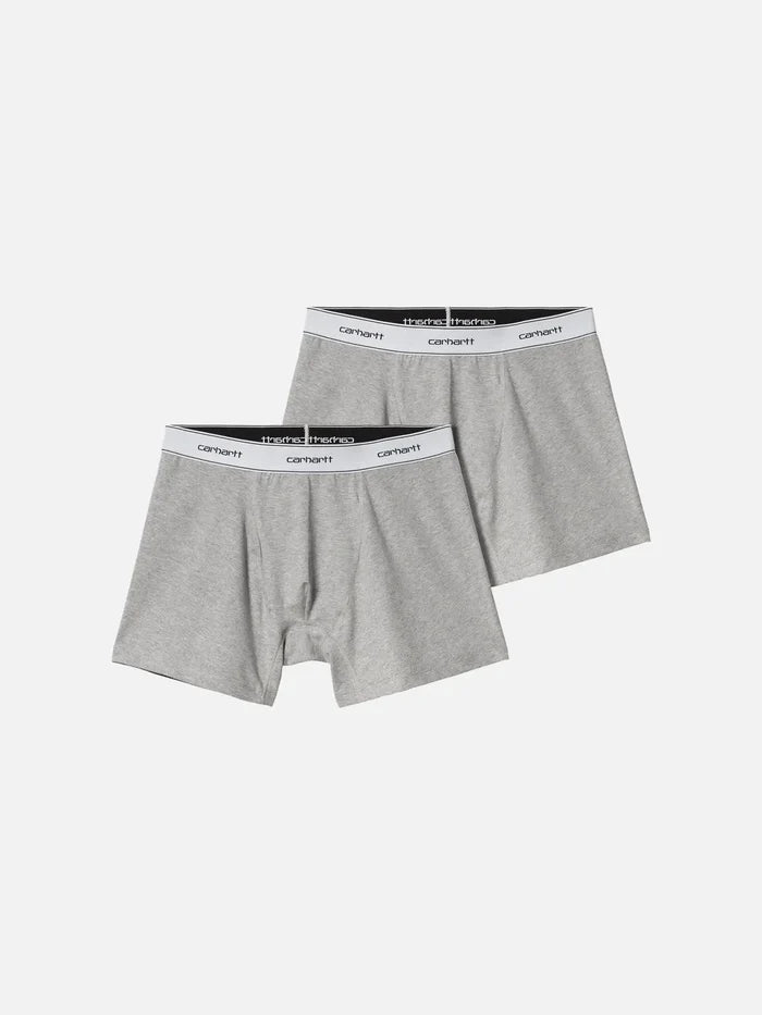 CARHARTT WIP Cotton Trunks - Grey Heather - Trunks BOXER