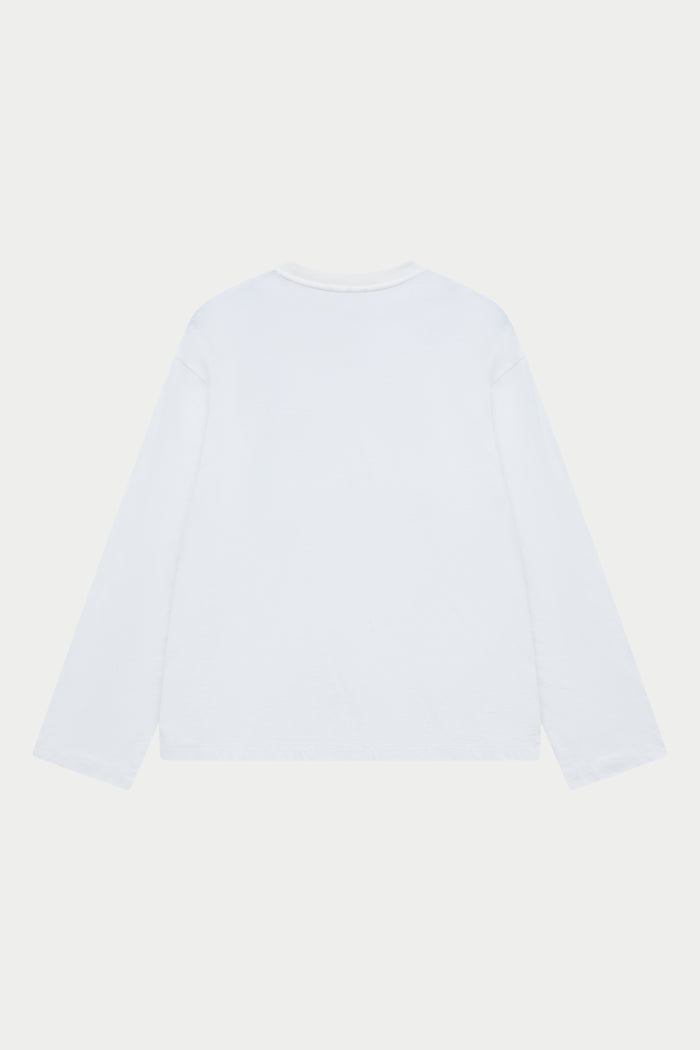 CTRE LONG SLEEVE T- SHIRT - OFF WHITE