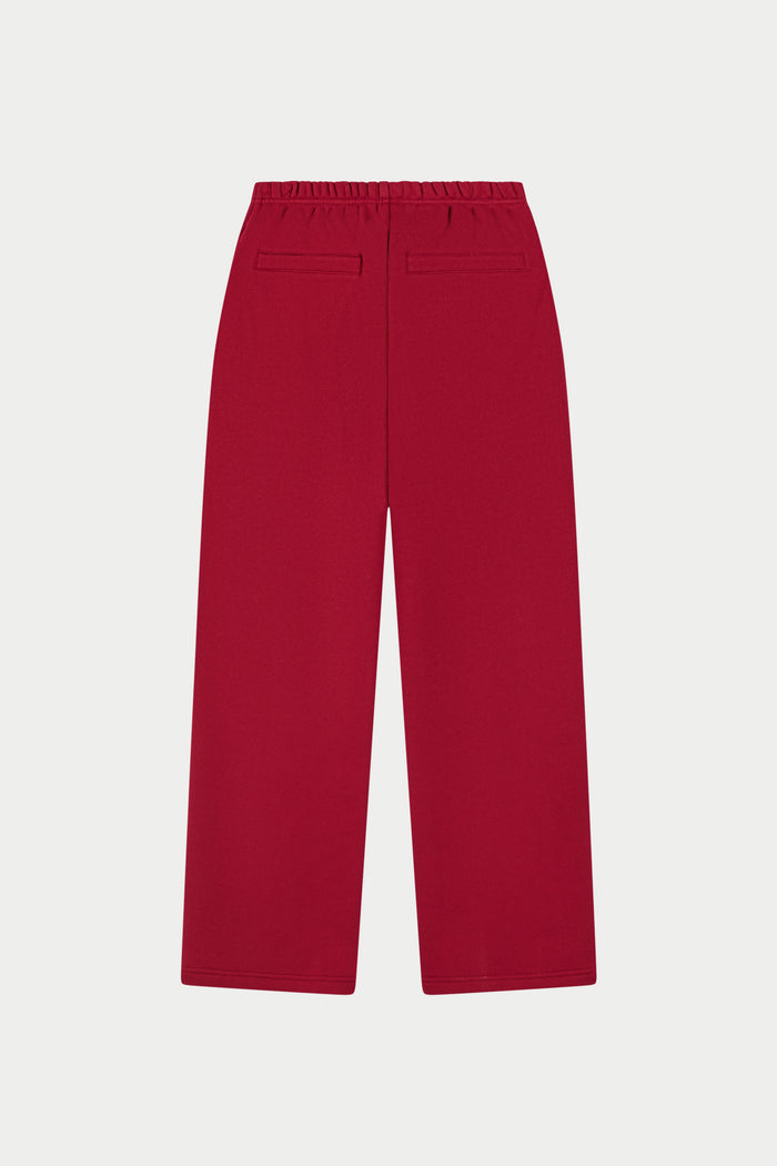 CTRE STRAIGHT LEG JOGGERS - CHERRY