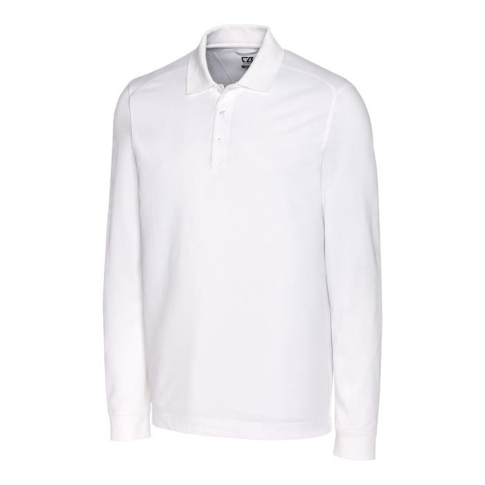 Cutter & Buck Tall Advantage Tri-Blend Pique Long Sleeve Polo