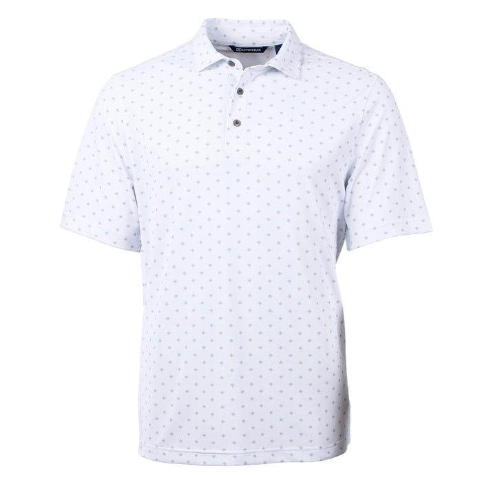 Cutter & Buck Tall Virtue Eco Pique Tile Print Recycled Polo