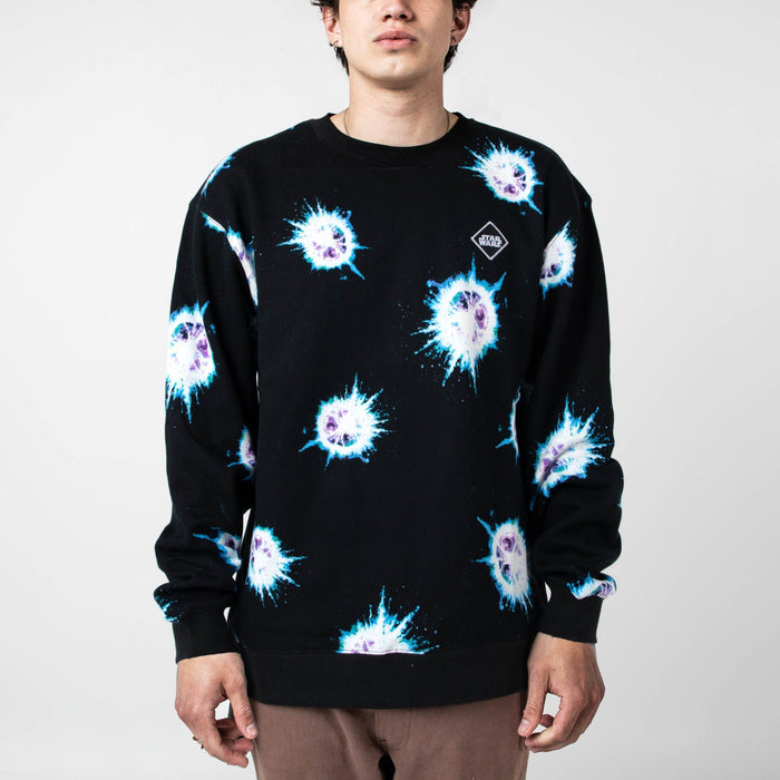 Death Star AOP Crewneck Sweatshirt - Heroes & Villains-Star Wars-Crewneck