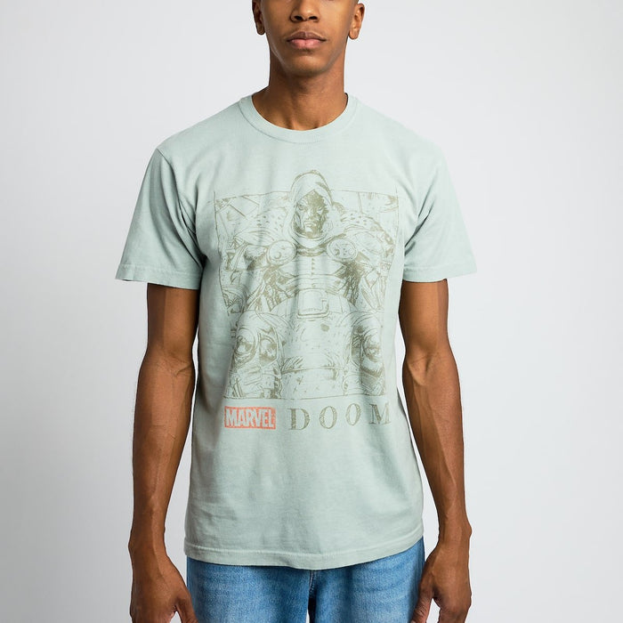 Doctor Doom Sketch Zine Vintage Soft Tee - Heroes & Villains-Marvel-T-Shirt