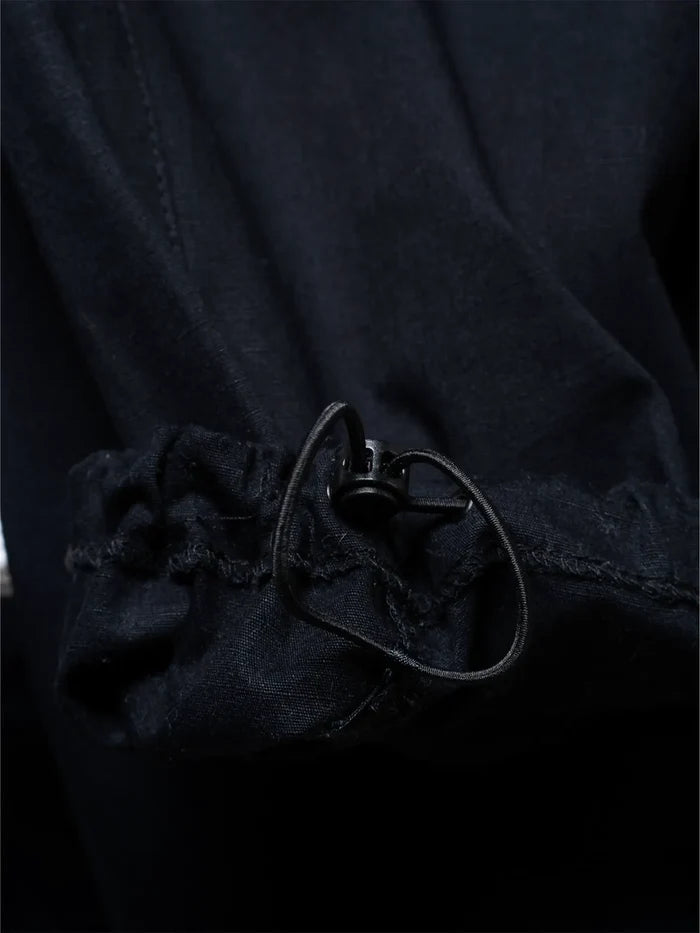 BETWEEN SIDES Double Knee Pant - Black - Cargo Pants PANTOLON