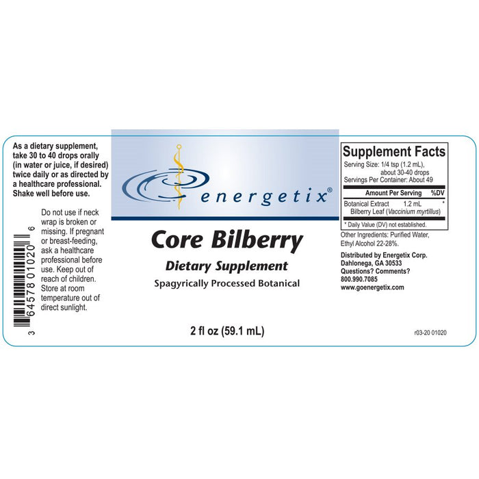 Energetix Core Bilberry Liquid 2