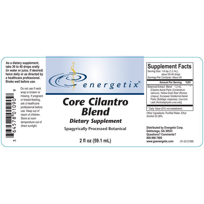 Energetix Core Cilantro Blend Liquid 2