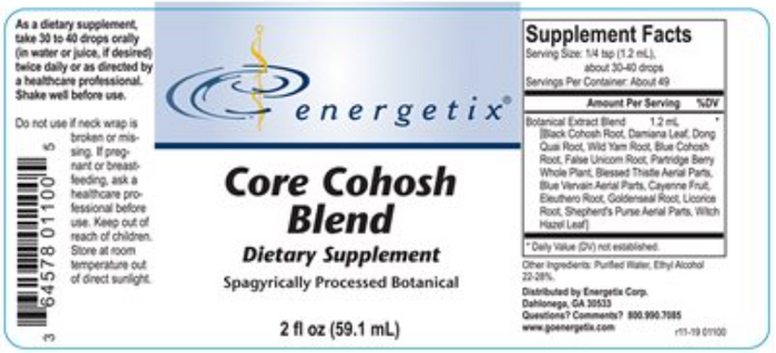 Energetix Core Cohosh Blend Liquid 2