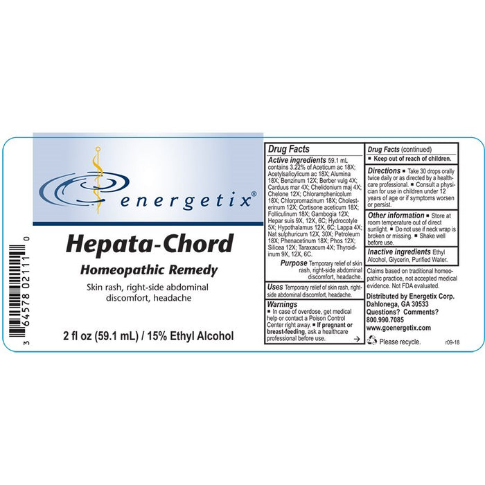 Energetix Hepata-Chord Liquid 2