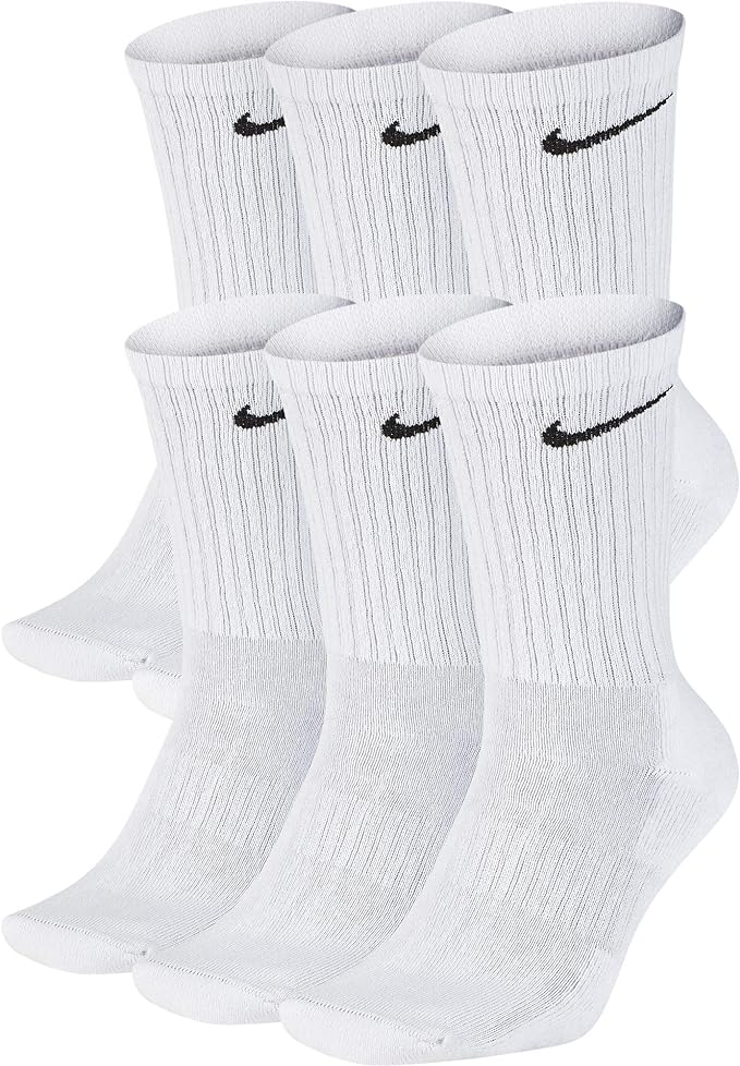 Nike Everyday Cushion Crew Socks White SX6897-100