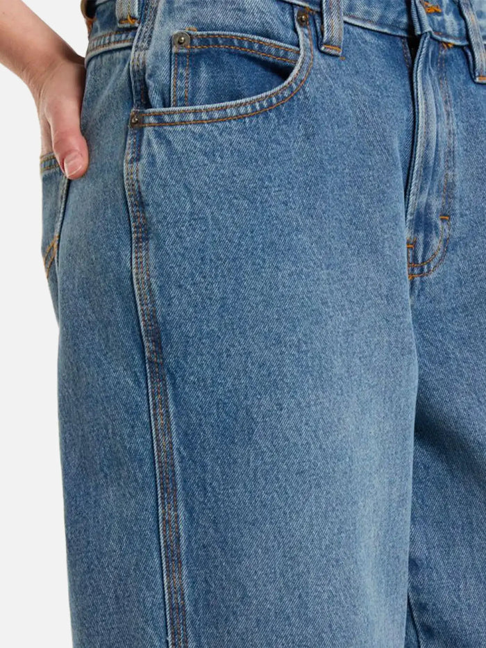 DICKIES Farner Denim W - Rinsed Blue/Fade - Uncategorized PANTOLON