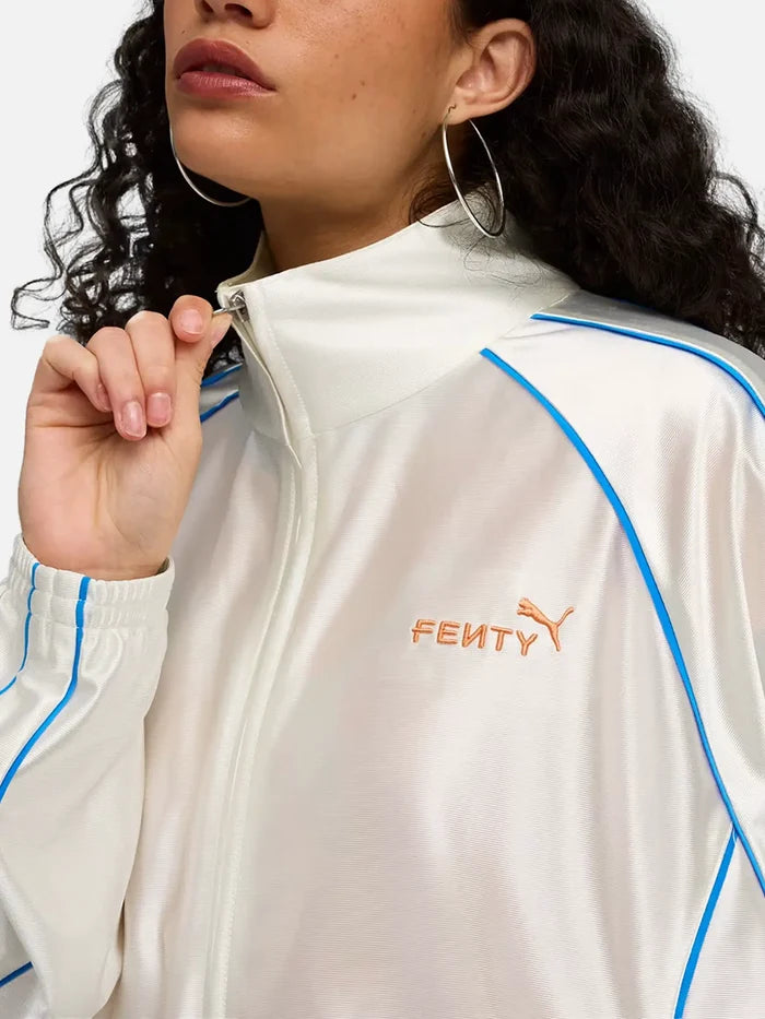 PUMA FENTY X Puma T7 Piping Track Jacket - Warm White - Uncategorized CEKET
