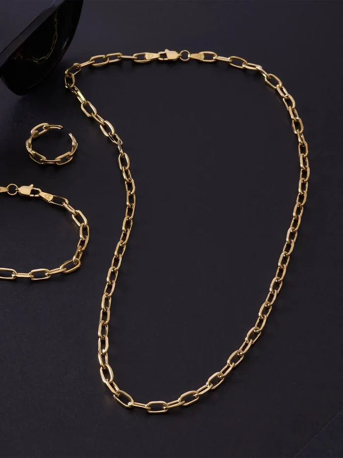 ATOLYEWOLF Forsa Chain Necklace in Gold - Necklaces KOLYE