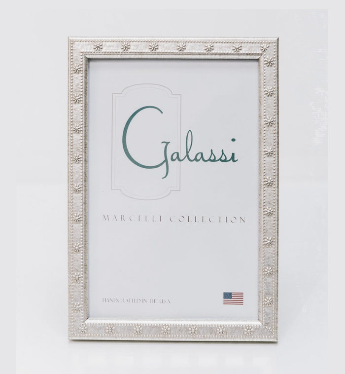 Galassi Frame - Marcelli Thin Daisy - Silver - 5x7 - Findlay Rowe Designs
