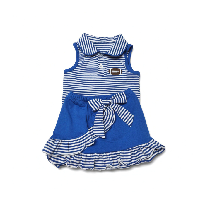 4T / Blue and White