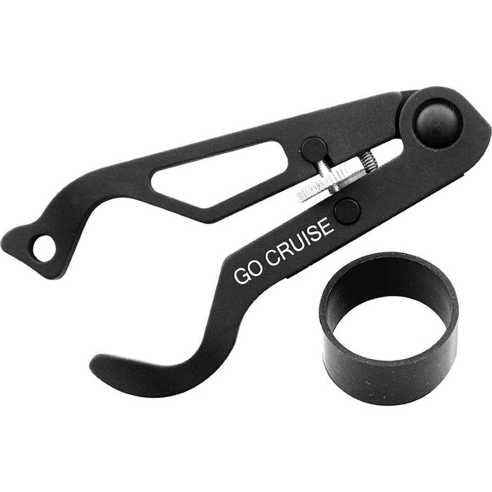 Go Cruise Alum Cruise Control: Features:
Easy to install, no tools required
Install or remove in seconds
Relieves stress on