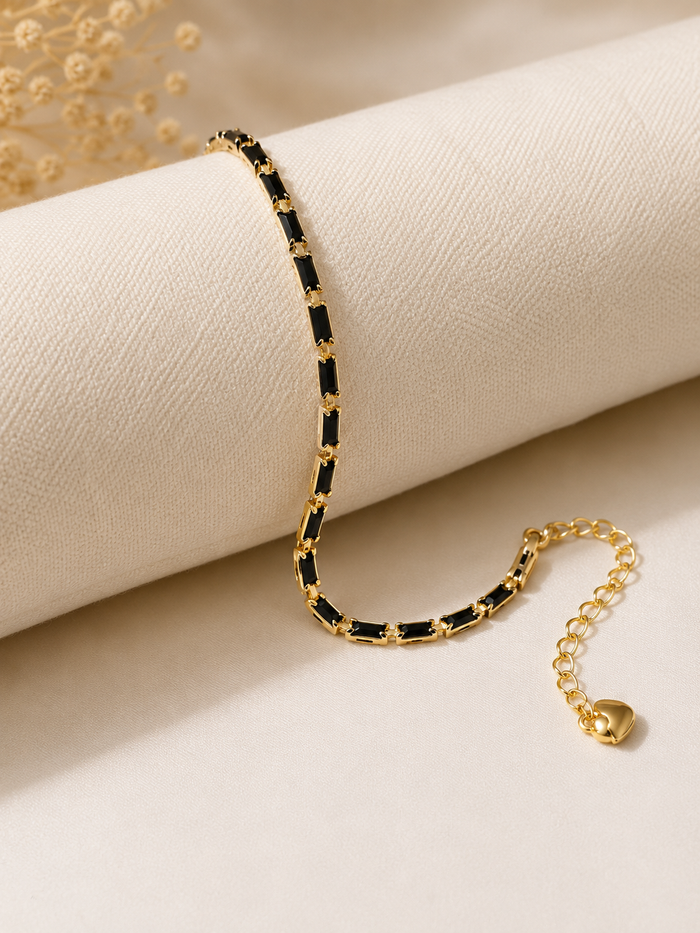 Golden Black Bracelet
