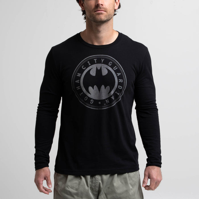 Gotham Guardian Black Long Sleeve - Heroes & Villains-DC Comics-Long Sleeve