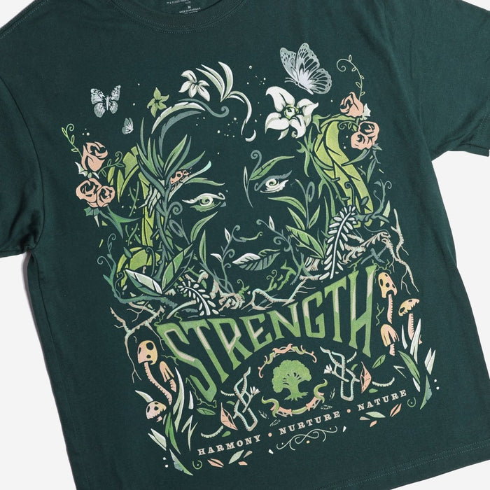 Green Mana Oversized Grail Tee - Heroes & Villains-Magic: The Gathering-T-Shirt