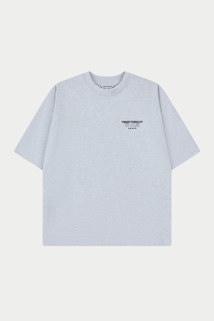 HOTEL DE COUTURE T-SHIRT - GREY MARL
