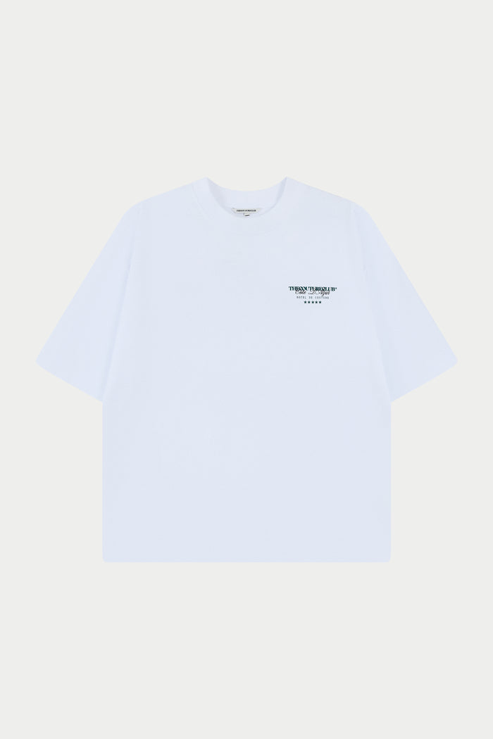 HOTEL DE COUTURE T-SHIRT - WHITE GREEN