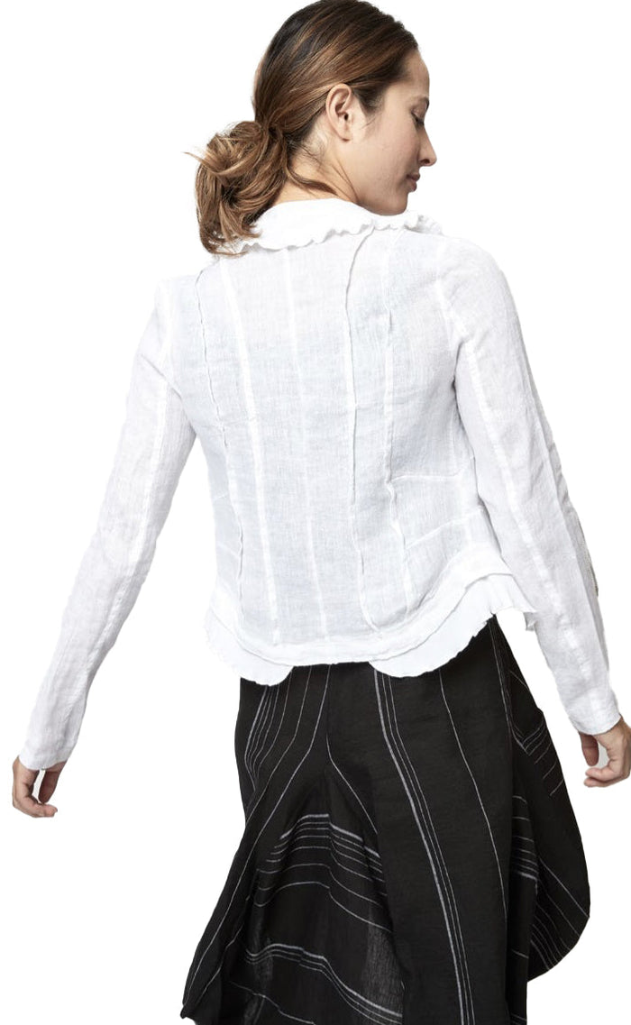 Italian Linen Black Jacket – Front Zipper Jackets 2158-MagicJacket-Whiteback_f35a87c5-0e0e-40db-b01e-2bfc6b748346
