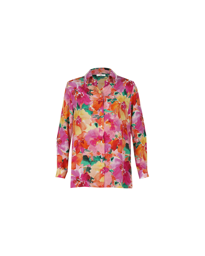 KATA SILK SHIRT FLORAL