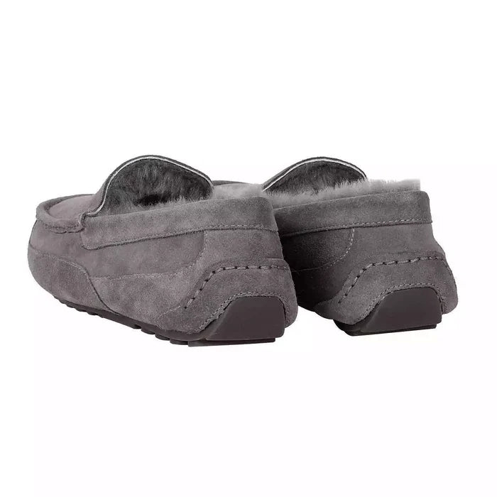 Kirkland Signature Men's Suede Shearling Slippers 1711737