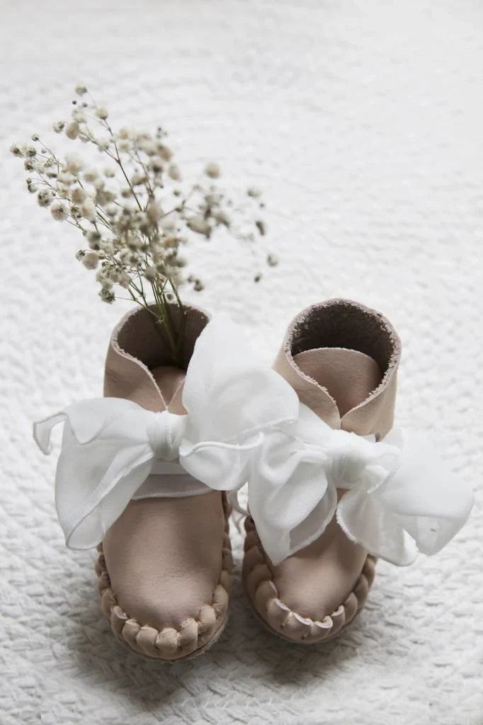 Laces Fabric Chiffon Cream