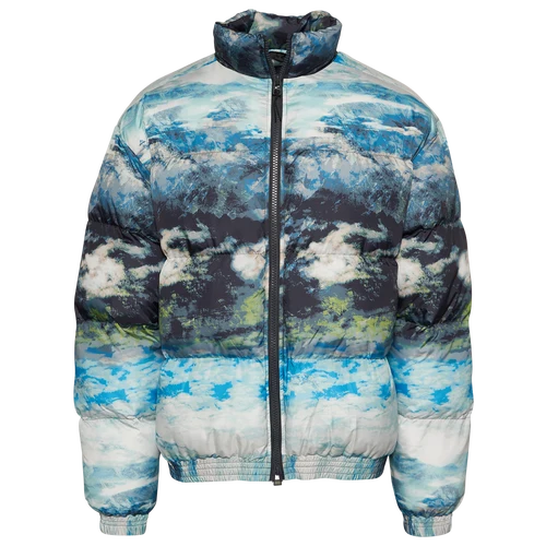 LCKR Puffer Jacket Multi White LMJK053