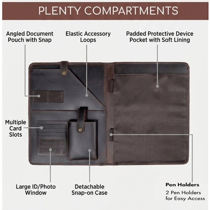 LEATHER PADFOLIO