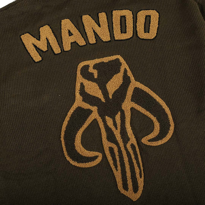 Mandalore Knit Varsity Sweater - Heroes & Villains-Star Wars-Sweater